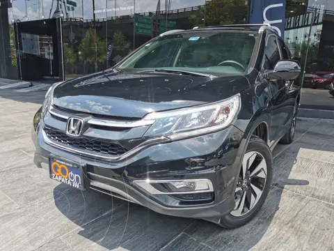Honda CR-V EXL Navi usado (2016) color Negro financiado en mensualidades(enganche $92,500 mensualidades desde $11,350)