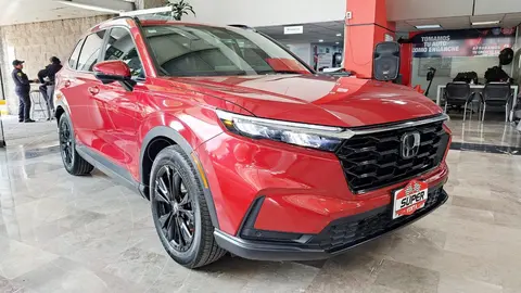 Honda CR-V Touring usado (2023) color Rojo financiado en mensualidades(enganche $274,626 mensualidades desde $11,555)