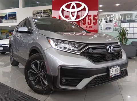 Honda CR-V Turbo Plus usado (2020) color plateado precio $475,000