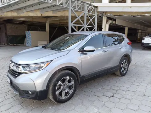 Honda CR-V Turbo Plus usado (2018) color plateado precio $384,000