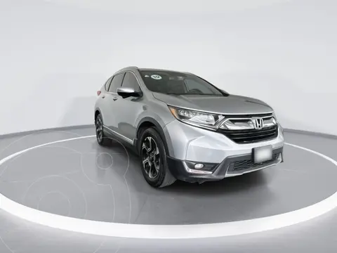 Honda CR-V Touring usado (2019) color plateado precio $399,900
