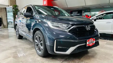 Honda CR-V Touring usado (2021) color Gris Oscuro financiado en mensualidades(enganche $158,516 mensualidades desde $8,521)