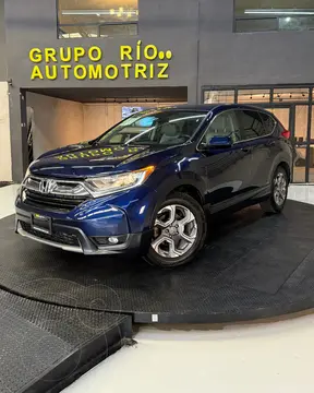 Honda CR-V Turbo Plus usado (2019) color Azul financiado en mensualidades(enganche $43,978 mensualidades desde $9,272)