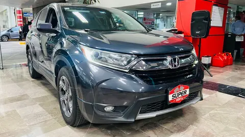 Honda CR-V Turbo Plus usado (2018) color Gris Oscuro financiado en mensualidades(enganche $139,671 mensualidades desde $7,508)