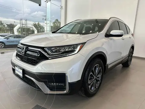 Honda CR-V Touring usado (2020) color Blanco financiado en mensualidades(enganche $105,380 mensualidades desde $11,952)