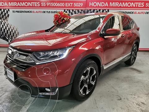 Honda CR-V Touring usado (2018) color Rojo financiado en mensualidades(enganche $120,000 mensualidades desde $10,582)