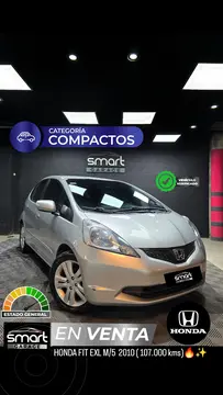 Honda Fit FIT  1.5 EX  5 PTAS     L/09//L/13 usado (2010) color Gris precio $11.500.000