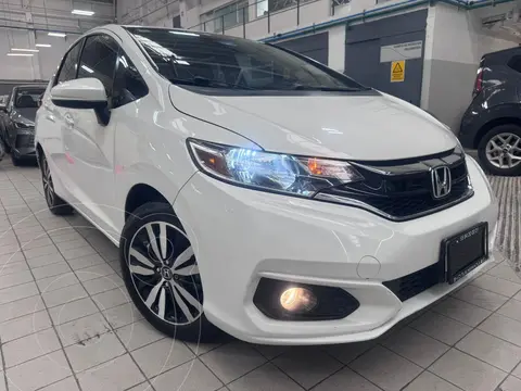 Honda Fit Hit 1.5L Aut usado (2019) color Blanco financiado en mensualidades(enganche $108,638 mensualidades desde $4,667)