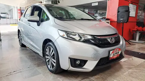 Honda Fit Hit 1.5L Aut usado (2016) color plateado precio $219,000