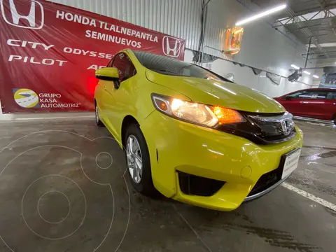 Honda Fit Fun 1.5L usado (2016) color Amarillo precio $207,000