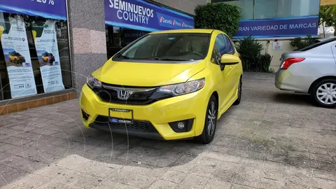 Honda Fit Fun 1.5L Aut usado (2016) color Amarillo precio $279,000