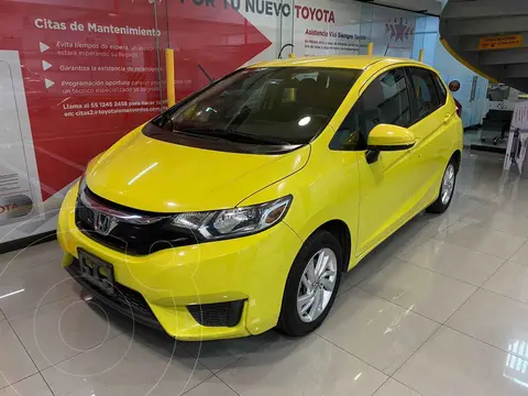 Honda Fit Fun 1.5L usado (2016) color Amarillo financiado en mensualidades(enganche $37,420 mensualidades desde $2,919)