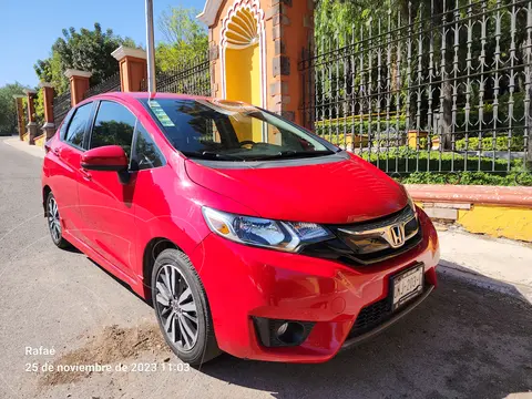 Honda Fit Hit 1.5L Aut usado (2017) color Rojo precio $239,000