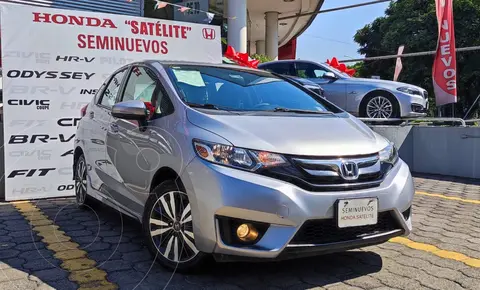 foto Honda Fit Hit 1.5L Aut usado (2015) color plateado precio $208,000
