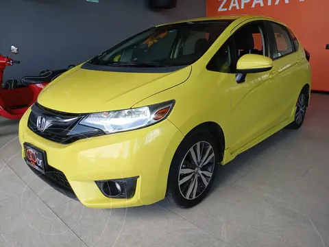 Honda Fit Hit 1.5L Aut usado (2015) color Amarillo precio $189,000