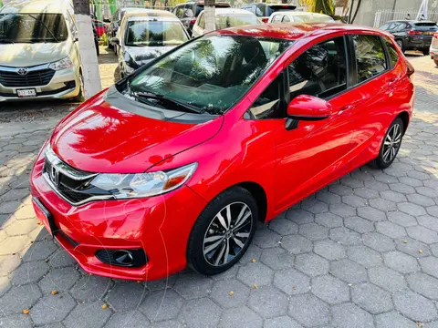 Honda Fit Hit Aut usado (2020) color Rojo financiado en mensualidades(enganche $77,400 mensualidades desde $6,875)