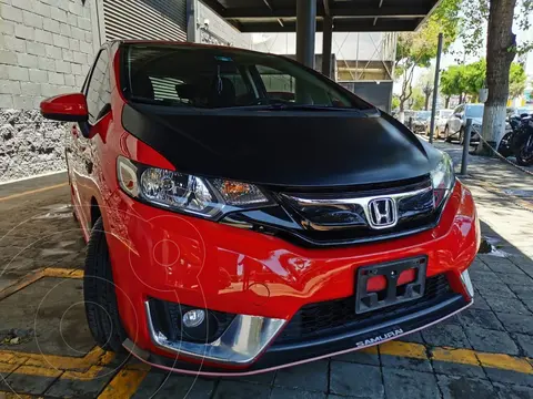 Honda Fit Hit 1.5L Aut usado (2016) color Rojo financiado en mensualidades(enganche $62,500 mensualidades desde $7,876)