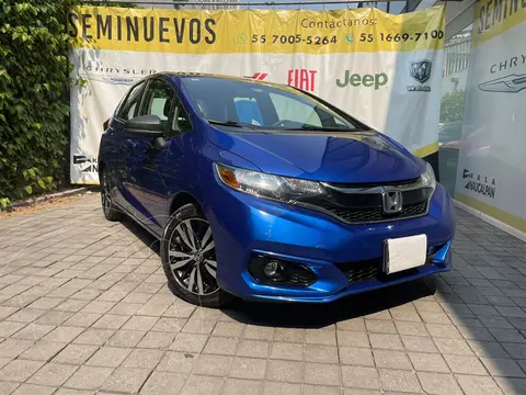 Honda Fit Hit 1.5L Aut usado (2019) color Azul precio $299,000