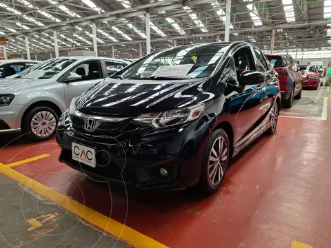 Honda Fit Fun 1.5L Aut usado (2017) color Negro financiado en mensualidades(enganche $49,000 mensualidades desde $4,300)