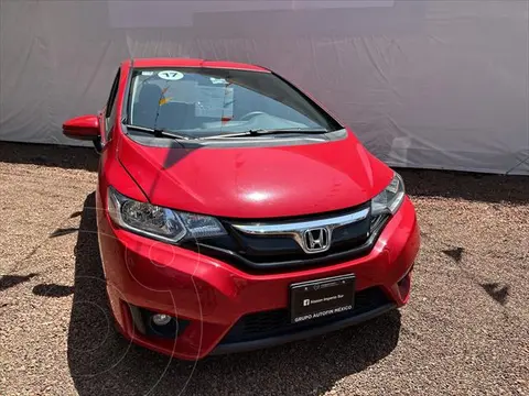 Honda Fit Hit 1.5L Aut usado (2017) color Rojo financiado en mensualidades(enganche $64,750 mensualidades desde $4,735)