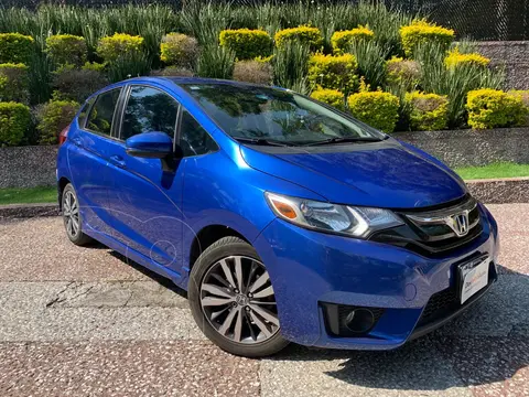 Honda Fit Hit 1.5L Aut usado (2015) color Azul precio $214,000