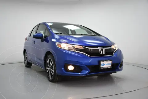 Honda Fit Hit 1.5L Aut usado (2018) color Azul financiado en mensualidades(enganche $60,400 mensualidades desde $4,751)