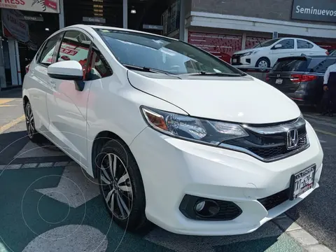 Honda Fit Hit 1.5L Aut usado (2018) color Blanco financiado en mensualidades(enganche $90,897 mensualidades desde $4,886)