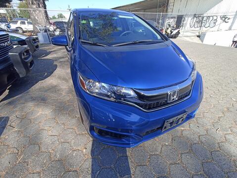 Honda Fit Fun 1.5L usado (2018) color Azul Acero precio $235,000
