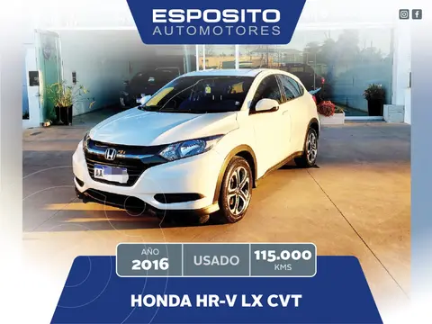 Honda HR-V HR-V 1.8 LX  CVT usado (2016) color Blanco precio $21.900.000