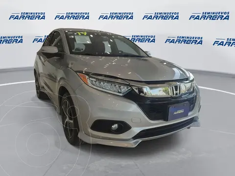 Honda HR-V Touring Aut usado (2019) color plateado precio $380,000