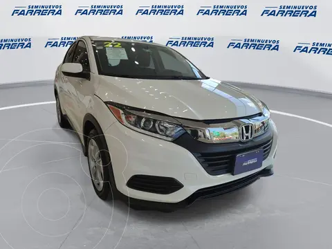 Honda HR-V Uniq usado (2022) color Blanco financiado en mensualidades(enganche $107,325 mensualidades desde $8,902)