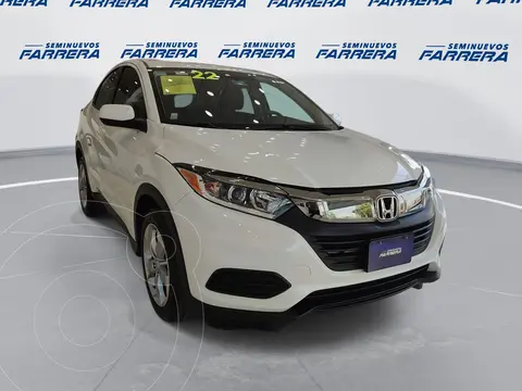 Honda HR-V Uniq usado (2022) color Blanco financiado en mensualidades(enganche $104,750 mensualidades desde $11,000)