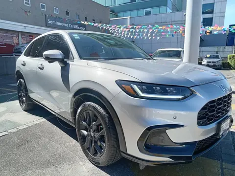 Honda HR-V Touring usado (2023) color plateado financiado en mensualidades(enganche $194,370 mensualidades desde $8,178)