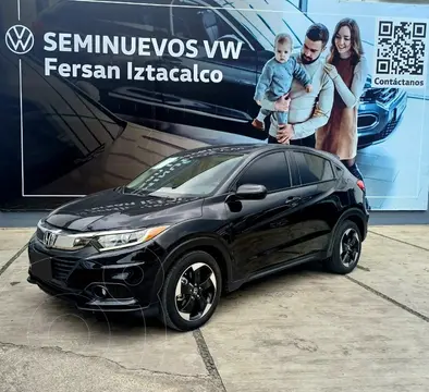 Honda HR-V Prime Aut usado (2019) color Negro Cristal financiado en mensualidades(enganche $66,000 mensualidades desde $9,400)