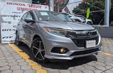 Honda HR-V Touring usado (2021) color plateado financiado en mensualidades(enganche $156,000 mensualidades desde $6,859)
