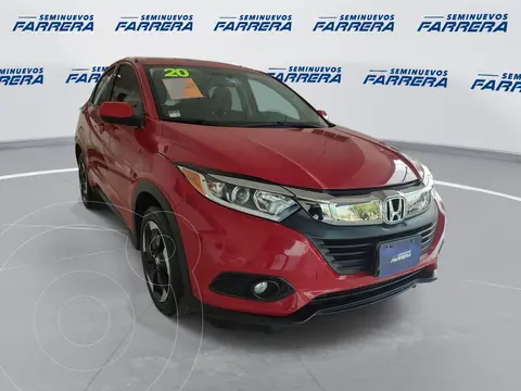 Honda HR-V Prime Aut usado (2020) color Rojo precio $385,000