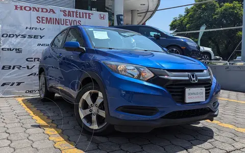 Honda HR-V Uniq Aut usado (2018) color Azul precio $249,000