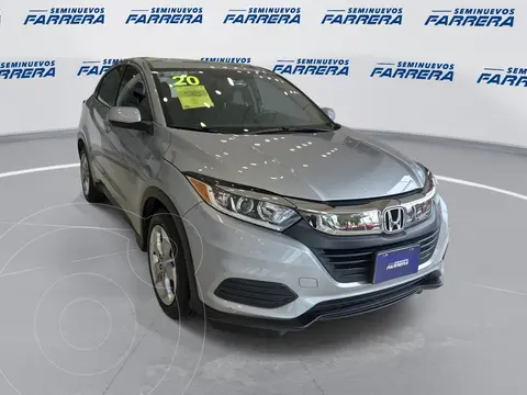 Honda HR-V Uniq usado (2020) color plateado financiado en mensualidades(enganche $83,475 mensualidades desde $6,924)