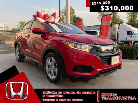 Honda HR-V Uniq usado (2020) color Rojo precio $310,000