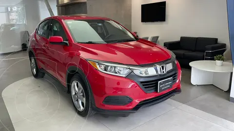 Honda HR-V Uniq usado (2022) color Rojo financiado en mensualidades(enganche $140,030 mensualidades desde $6,016)