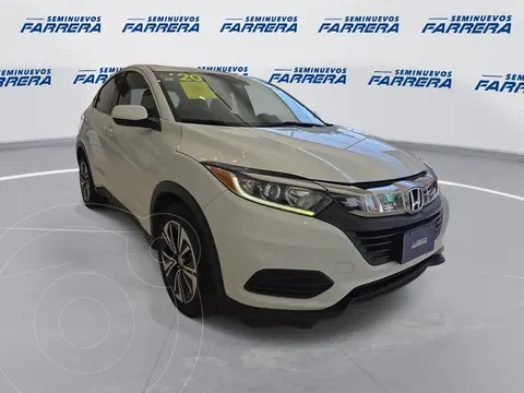 Honda HR-V Uniq usado (2020) color Blanco financiado en mensualidades(enganche $66,250 mensualidades desde $5,495)