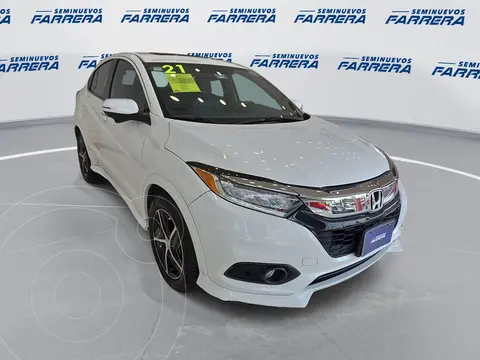 Honda HR-V Touring usado (2021) color Blanco financiado en mensualidades(enganche $92,485 mensualidades desde $7,671)