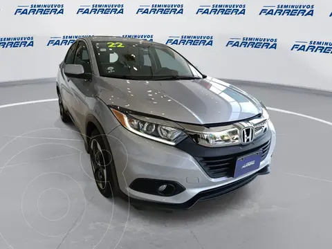 Honda HR-V Prime usado (2022) color plateado financiado en mensualidades(enganche $109,975 mensualidades desde $9,122)