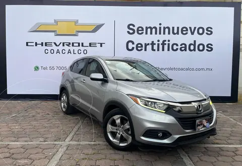 Honda HR-V Uniq usado (2019) color plateado precio $298,000