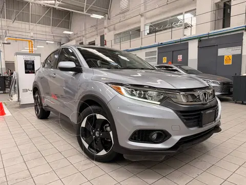 Honda HR-V Prime usado (2021) color plateado financiado en mensualidades(enganche $142,078 mensualidades desde $6,104)