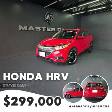 Honda HR-V Prime Aut usado (2019) color Rojo precio $299,000