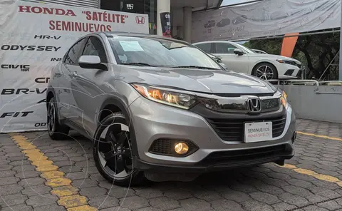 Honda HR-V Prime usado (2022) color plateado financiado en mensualidades(enganche $148,400 mensualidades desde $8,422)