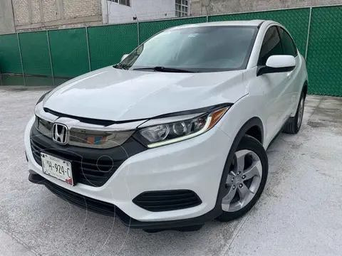 Honda HR-V Uniq Aut usado (2020) color Blanco financiado en mensualidades(enganche $70,400 mensualidades desde $8,148)