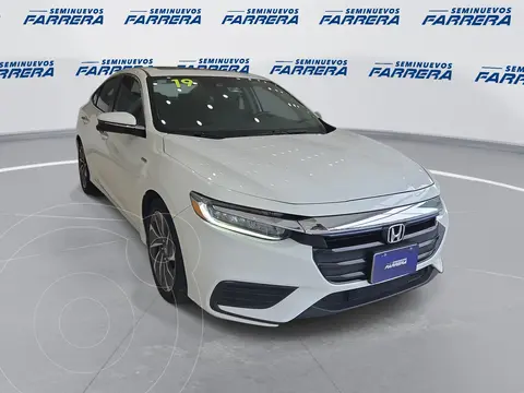 Honda Insight 1.5L usado (2019) color Blanco financiado en mensualidades(enganche $92,750 mensualidades desde $7,693)