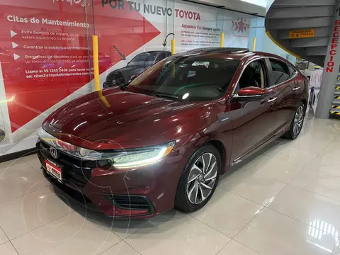 Honda Insight 1.5L usado (2020) color Rojo financiado en mensualidades(enganche $102,420 mensualidades desde $7,989)